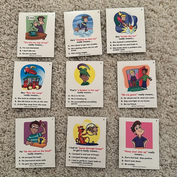 FROM RAGS to RICHES Fun Idioms Board Game Rare Vintage 2001 - Complete - Picture 10 of 12